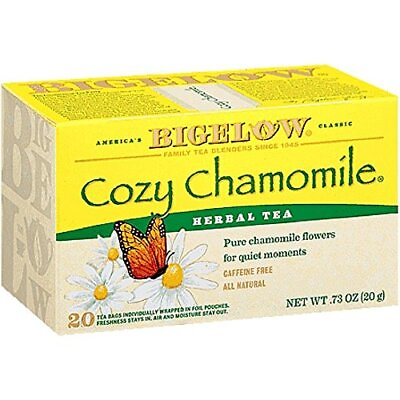 #ad Bigelow Cozy Chamomile Herb Tea 3x20 bag $23.79