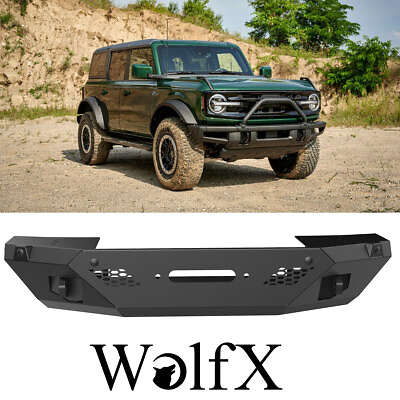 #ad Front Bumper Assembly for 2021 2022 2023 Ford Bronco Off Road Bracket Steel Part $225.99