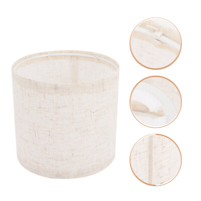 #ad #ad Fabric Drum Lampshade Assembly Required Lampshade Foldable Lamp Shades $16.14