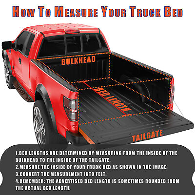 #ad 5.8FT Low Profile Hard Tonneau Cover For 14 18 Silverado Sierra 1500 Truck Bed $619.96