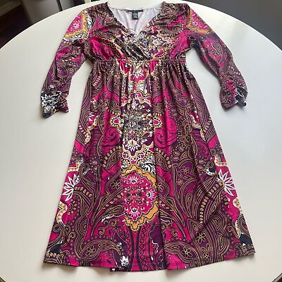 #ad Style amp; Co. exotic oasis paisley dress NWT $34.85