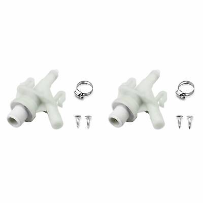 #ad 2x Upgraded For Dometic Pedal Flush Toilet Water Valve RV 385311641 300 310 320 $11.47