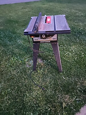 #ad Craftsman 9” Table Saw LOCAL PICK UP Good Working Condition $225.00