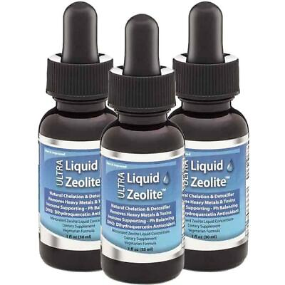 #ad Liquid Zeolite LIQUIFIED DETOX removes Heavy Metals amp;Toxins Exp 2026 $39.99
