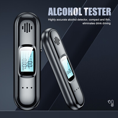 #ad LCD Breath Alcohol Detector Portable Tester DUI Digital bactrack Breathalyzer US $14.41