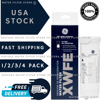 #ad Genuine GE XWFE Refrigerator Replacement Water Filter Without Chip Free Shipping $24.99