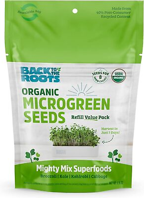 #ad Back to the Roots 43003 Microgreens Ceramic Kit Refill $17.99