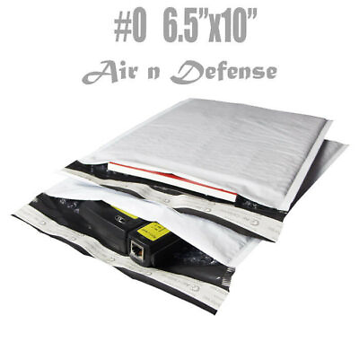 #ad 500 #0 6.5x10 Poly Bubble Padded Envelopes Mailers Shipping Bags AirnDefense $66.46