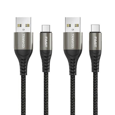 #ad TRANYOO T S16C 2M 5A USB Type C Cable Fast Charging Charger Data Sync Cable C C $14.99