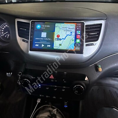 #ad 464G For 2016 2017 2018 Hyundai Tucson Carplay Radio Android 13 GPS NAVI WIFI $132.80