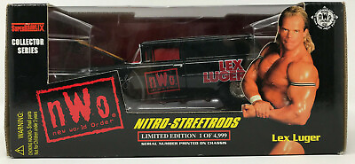 #ad Racing Champions 1999 Nitro Streetrods NWO Lex Luger Super Brawl IX New 1:24 $24.99