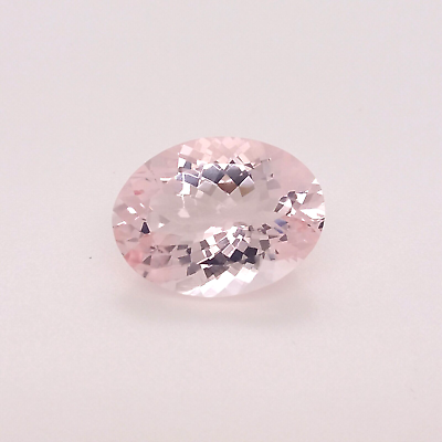 #ad GREAT PINK OVAL MORGANITE 12x16MM MUST SEE COLLECTORS ITEM $236.10