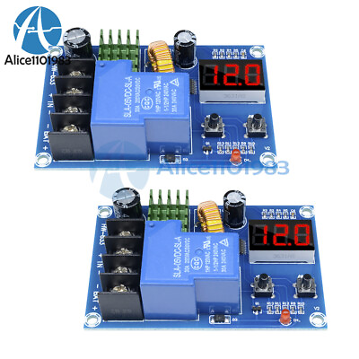 #ad 2PCS XH M604 DC 6 60V Digital Display Lead Acid Battery Charge Control Module $9.40