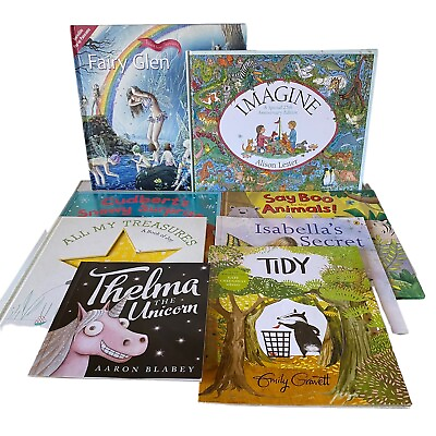 #ad 8 x Childrens Kids Assorted Reading Books Bundle Learning Various Assorted AU $24.95