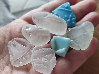 #ad Pattern Sea Glass And Safety Glass Genuine sea glass from Greece $22.00