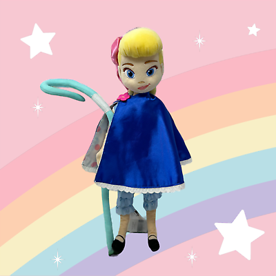 #ad Disney Store 18” Little Bo Peep Toy Story Stuffed Plush Doll Carry Along Travel $13.99