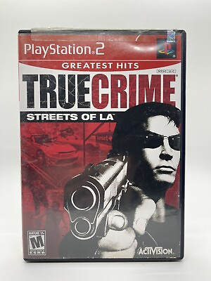 #ad True Crime Streets Of LA PlayStation 2 PS2 CIB Complete With Manual $8.98