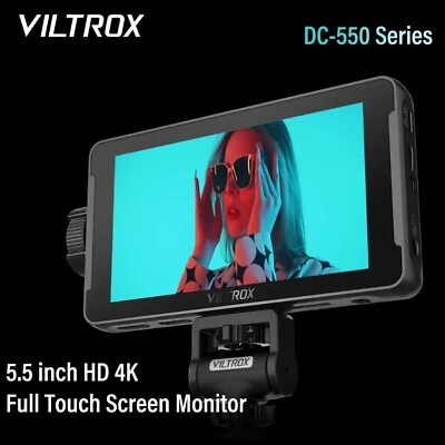 #ad VILTROX DC 550 Pro 5.5#x27;#x27; Touch Screen 1200nits 4K HDMI Video Monitor Battery New $255.00