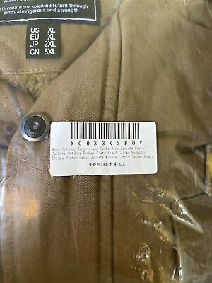 #ad outdoor jacket men Xl $60.00