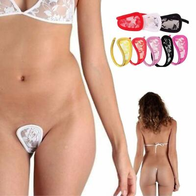 #ad ☆USA☆ Sexy Women Lace C string Briefs Panties Thongs G string Lingerie Underwear $6.35