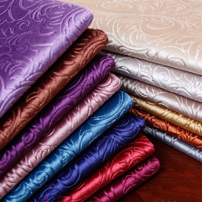 #ad 3D Velvet European Emboss Pleuche Cushion Sofa Upholstery Flannel Diy Fabric $16.91