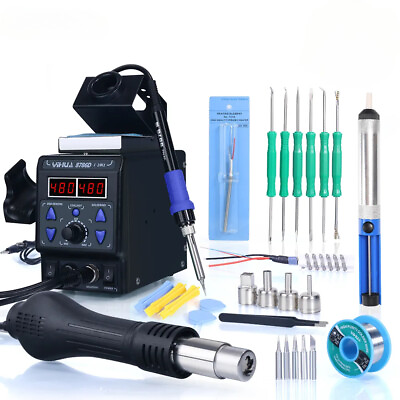 #ad Soldering Iron Soldering Station Phone Repair SMD Solder Tool Welding Station $460.98