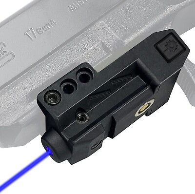 #ad Solofish Blue Laser Sight Low Profile Magnetic Rechargeable Picatinny Pistol $26.59
