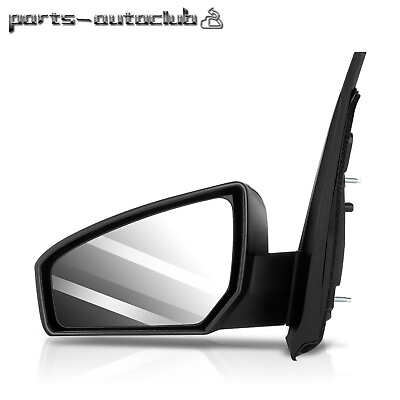 #ad #ad Power Movement Black Driver Side View Mirror For 2007 2012 Nissan Sentra $42.74