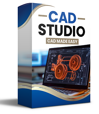 #ad 3D 2D CAD Computer Aided Design Software Model Engineering Windows Mac PC App $49.97