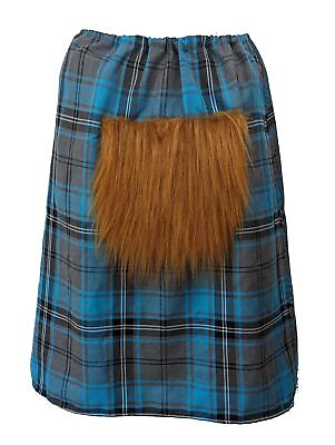 #ad Adults Balmoral Scottish Tartan Kilt amp; Sporran Burns Night Fancy Dress GBP 11.95