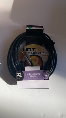#ad 20#x27; Pro Instrument Guitar Cable Cords 1 4quot; This is the price for all 7 items $50.00