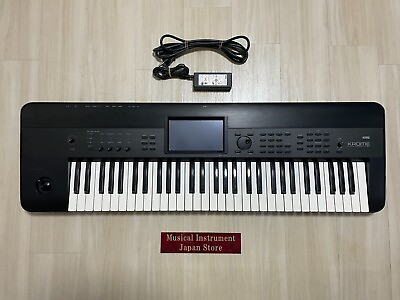 #ad Korg Krome 61 Keyboard Synthesizer Music Workstation with Power Cable $630.00