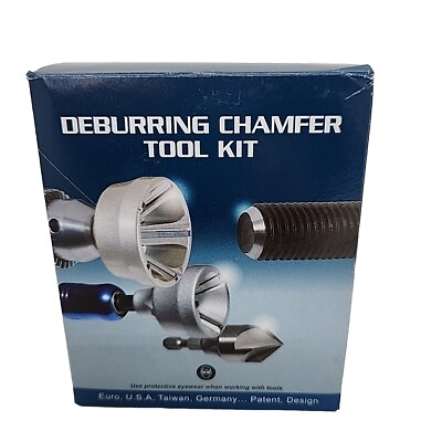 #ad NEW ORX Plus Tools Chamfer Pro DEburring Chamfer Tool Kit 1 2quot; 1 3 8quot; $104.99