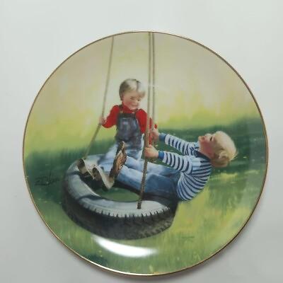 #ad Antique 19th Porcelain Plate Signed By Zolan Art Rare Dish Vintage 21Cm 8quot; $84.95
