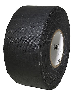 #ad T.R.U. Black Cotton Friction Tape Non Corrosive Rubber Adhesive. 3 4quot; X 60 Ft. $8.99