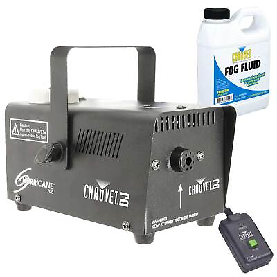 #ad Chauvet H 700 Hurricane 700 Fog Smoke Haze Effect Machine Includes Fluid Remote $49.99