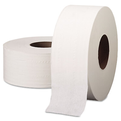 #ad Scott JRT Jumbo Roll Bathroom Tissue 2 Ply 9quot; dia 1000ft 4 Carton 03148 $37.77