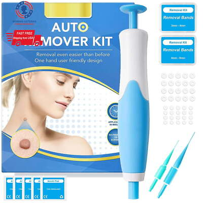 #ad 2 in 1 Auto SKIN TAG Removal kit Skin tag bands Remover Device $5.99