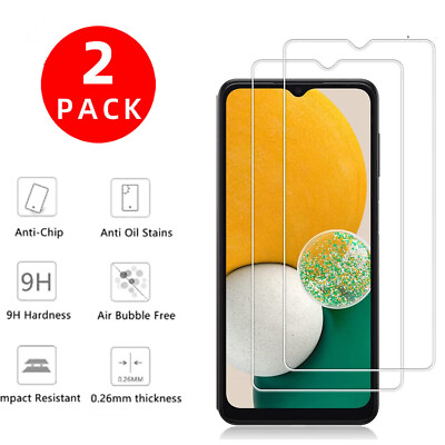 #ad #ad 2Pack Premium Real Tempered Glass Screen Protector For Samsung Galaxy A13 5G $4.89