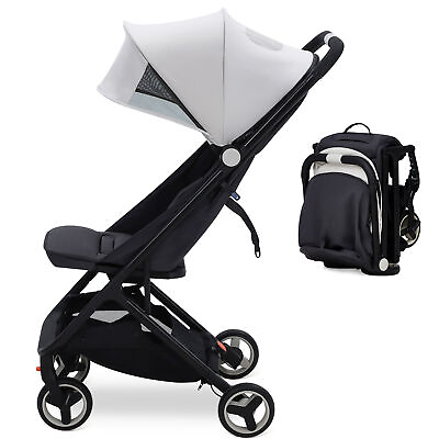 #ad Lightweight Stroller Compact One Hand Fold Travel Stroller for Airplane Friendly $122.92