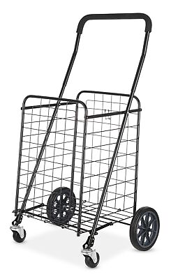 #ad Adjustable Steel Rolling Multi Use Cart Black $32.56