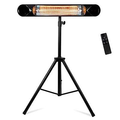 #ad Briza Infrared Electric Patio Heater Indoor Outdoor Heater Portable Wall ... $262.56
