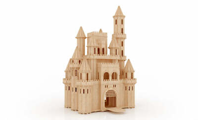 #ad The Fantasy Castle 3D Dollhouse Enchanting Dreams Immerse Yourself in Fantasy $48.00