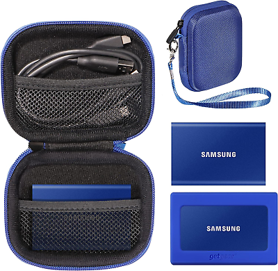 #ad Handy Case for Samsung T7 Touch Portable SSD T5 Card Reader USB Hub Type C H $23.53