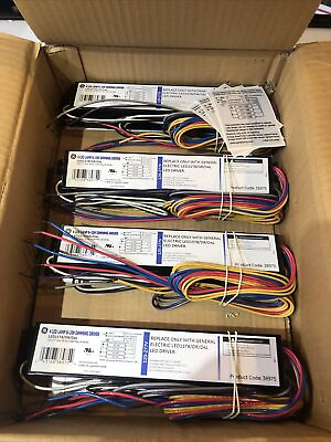 #ad NEW 4 Pack GE Dimming Driver 38975 LED15T8 DR D4L 4 led lamp driver $8.95