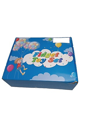 #ad 3lbs Fidget Toys Box Bundle Pack Push Pop Soft Toy Birthday Gift Kit Fidget Set $29.69