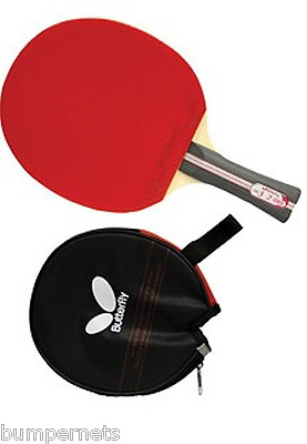 #ad New Butterfly 302 Flared Table Tennis Racket Ping Pong Paddle Bat Racket $34.99