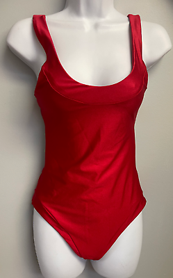 #ad Red Swimsuit $14.99