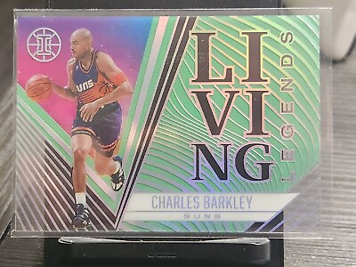 #ad Charles Barkley 2020 21 Panini Illusions Living Legends Emerald Phoenix Suns $4.99