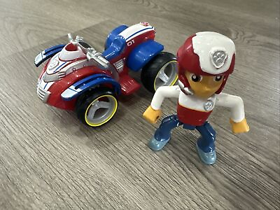#ad Paw Patrol Ryder Rescue ATV Vehicle and Figure Set HTF Toy $16.18